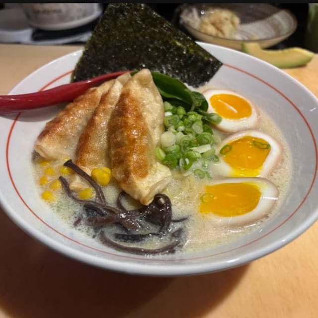 Fried Dumpling Ramen.